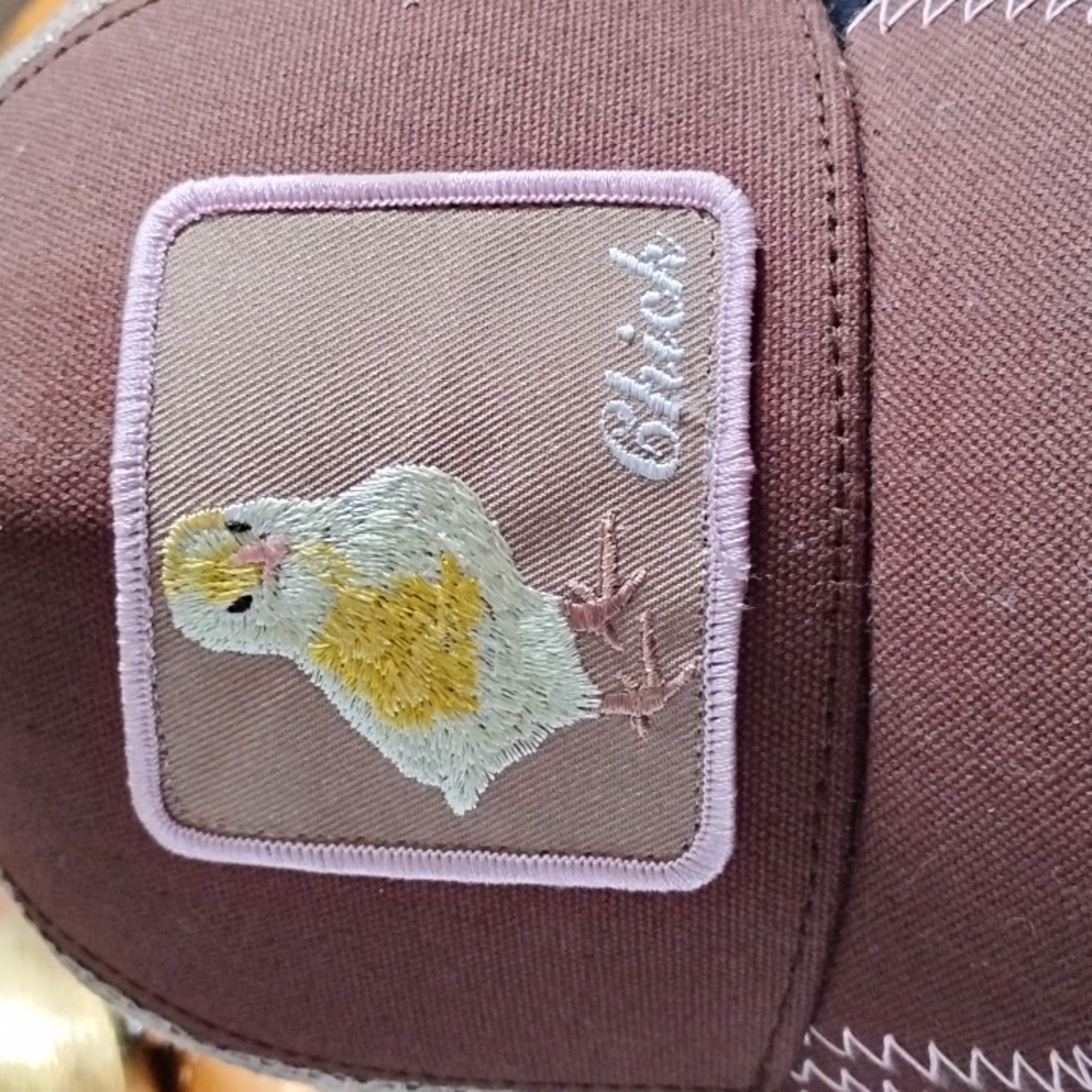 Goorin Bros Hat With Chick Patch - Picture 2 of 7
